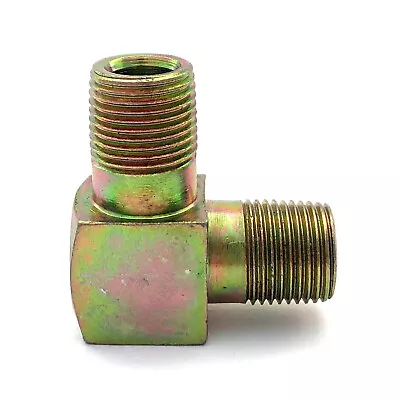 5500-06-06 | 3/8  NPT Male X 3/8  NPT Male 90 Degree Elbow Hydraulic Fitting  • $5.53