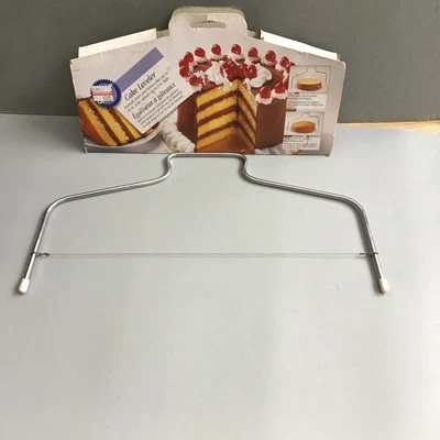 £6.95 • Buy Wilton Adjustable Wire Cake Slicer Cutter Leveller Used