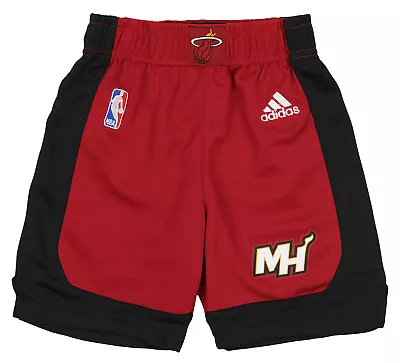 Adidas NBA Toddler Miami Heat Team Athletic Shorts Red • $9.99