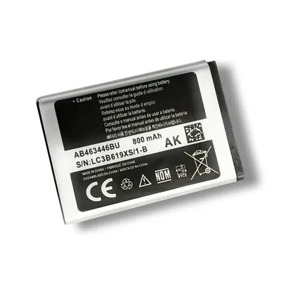 Battery For Samsung E900 E1080 E1100 E1120 E1150 (AB463446BU) • £9.11