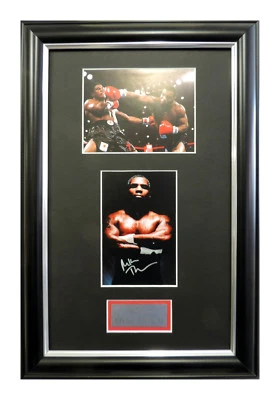 $69 • Buy Mike Tyson Iron Man Signed And Framed Boxing Champion