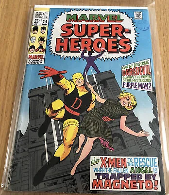 Marvel Super Heroes #24 Jan 1970 & Bagged* • £18.97