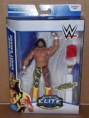 2015 Mattel WWE Elite Series #38 MACHO MAN RANDY SAVAGE W/ Hat Sunglasses NEW! • $37.79