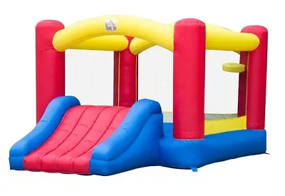 Homcom Bouncey Castle Springburg With Slide Blower 366x274cm Hüpf-schloss • $344.45