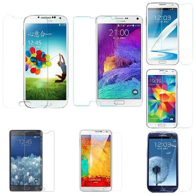 Tempered Glass Screen Protector Samsung GalaxyS7 S6 S5 S4 Note5 Note4 Note3 A5 • $8.99