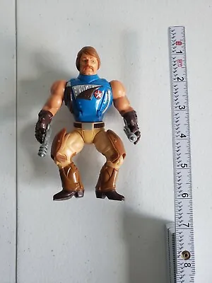 Vintage Mattel Masters Of The Universe He-Man Action Rio Blast Figure • $29.99