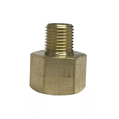M10X1.0 Male To M14X1.5 Female Brass Metric Fitting Adapter For Gauge Sensor • $7.99