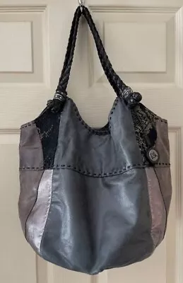 The Sak Leather Hobo Handbag Unique’ • $22