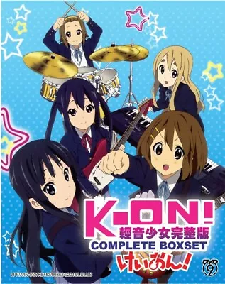 K-On Season 1-2 + Movie + 5 OVA Japanese Anime DVD English Dubbed Region All • $31.99