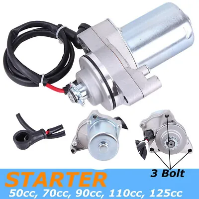 3 Bolt Starter For 125cc- 50cc Tao Tao ATV Dirt Bike Go Karts 4 Wheeler Pit Bike • $19.69