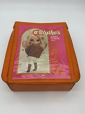 1972 Original Vintage Kenner Blythe Doll Fashion Wardrobe Case • $125