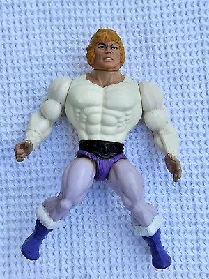 Master Of The Universe He-Man Prince Adam Figure 1981 Purple/White Outfit Mattel • $9.94