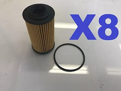 8X Oil Filter Suits R2605P HOLDEN COMMODORE VZ ALLOYTEC175 3.6L 6CYL 2004-2006 • $73.60