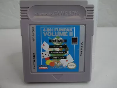 4-in-1 FunPak Volume II (Game Boy Fun Pack Vol. 2) Cartridge Only Tested Working • $9.99