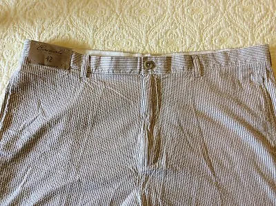 NWT $49 Casuals Seersucker Shorts 100% Cotton Sz 42 • $19.99