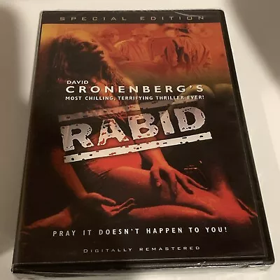 Rabid (DVD) Marilyn Chambers  A David Cronenberg Film Digitally Remastered SE • $19