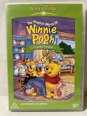 The Magical World Of Winnie The Pooh Friends Forever DVD PAL Region 4 LNC • £8.14