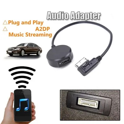 Interface Wireless Blue-tooth Adapter USB Music AUX Cable For Mercedes MMI • $14.71