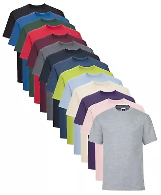 Russell Jerzees ZT180 Plain Cotton Tee T Shirt T-Shirt  Tshirt No Logo S-4XL • £4.99