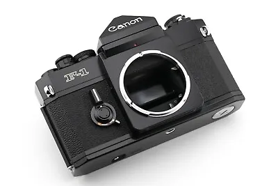 Canon F-1 N 35mm SLR Film Camera  + LATE EXAMPLE + NEW LIGHT SEALS + STUNNING + • £900