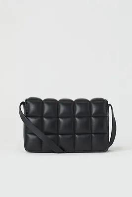 H&M Quilted Black Mini Bag • $18