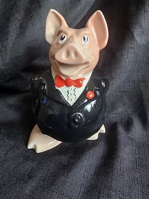 NatWest Piggy Bank (Sir Nathaniel) By Wade. Perfect Condition Original Stopper • £30