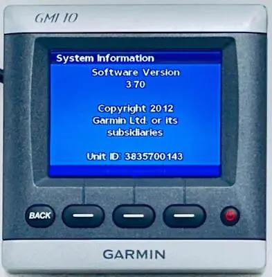 Garmin GMI10 NMEA2k Instrument Display • $299.90