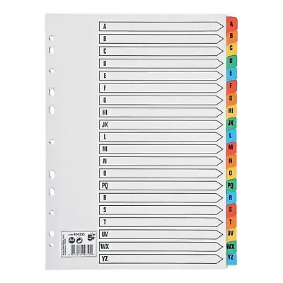 A-z A4 File Dividers (a-z) Document Organiser Subject Filing/folder/inserts • £4.99