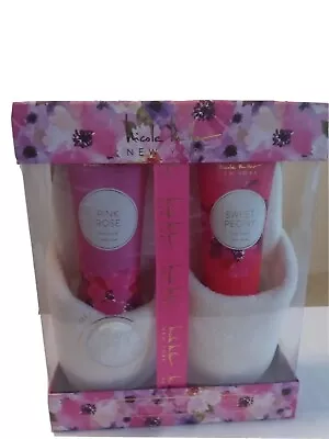 Nicole Miller NY Foot Therapy Collection Set With Slippers New In Box • $17.69