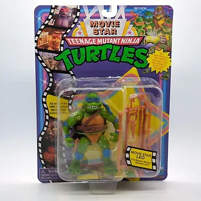 NEW 2023 Playmates TMNT Movie Star Retro Classic Leonardo Leo • $14.99