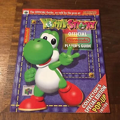 Nintendo Official Player Guide Magazine 1998 Yoshi's Story • $19.99