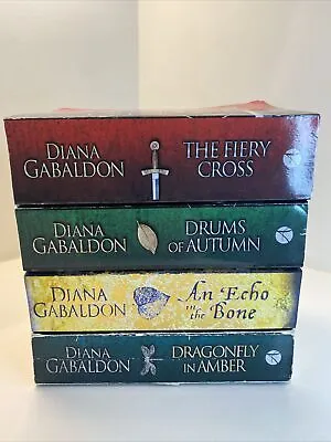 Diana Gabaldon Outlander Series UK Edition Arrow Books - Lot Of 4 - Fiery Cross  • $8
