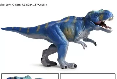 Jurassic World Jurassic Park Blue Walking T. Rex 7.1x1.5x2.95 In Action Figure • $14.50