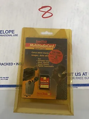 Sandisk Sdmb-8-470 8mb Multimediacard Mmc Memory Card New Factory Sealed • $47