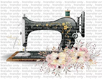 Vintage Sewing Machine Waterslide Decals For Tumblers & Furniture - Permanent • $4.29