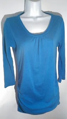 Michael Stars 3/4 Sleeve Blue Maternity Top Size OS • $10.48