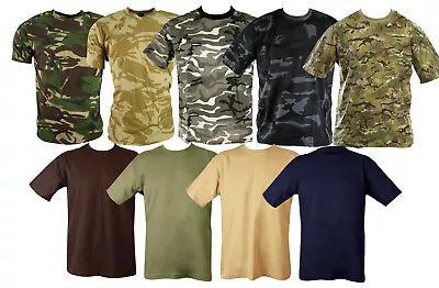 £6.20 • Buy Kombat MENS MILITARY CAMOUFLAGE CAMO T SHIRT ARMY COMBAT