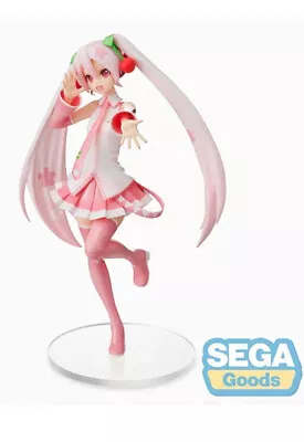 Vocaloid Hatsune Miku Sakura Miku Ver.3 SPM Figure Sega (100% Authentic) • $29.99