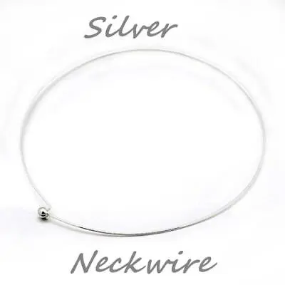 Brass Neck Wire Necklace Torque Or Bracelet Bangle Add-A-Bead Add Charms Pendant • £3.75