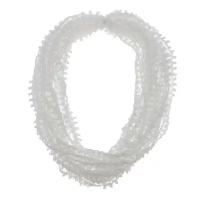 £11.04 • Buy A Bundle Of Bridal Loop Elastic Trim Corset Button-White/ Black -1700 Loops
