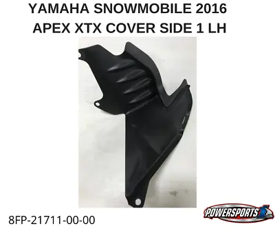 Yamaha Snowmobile 2016 Apex Xtx Shroud Cover Side 1 Lh Lower 8fp-21711-00-00 • $28