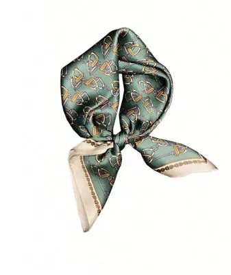 Scarf And Bandana Neckerchief With Border Multi-Functional 4 Colors • $19.59