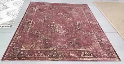 RASPBERRY 8' X 10' Flaw In Rug Reduced Price 1172708611 VTG114-5880-8 • $221