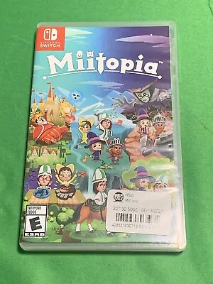 MIITOPIA For NINTENDO SWITCH **FREE SHIPPING** • $49.99