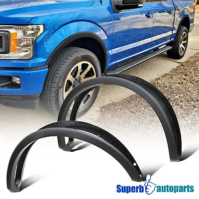 For 2018-2020 Ford F150 F-150 Smooth OE Factory Style Black Cover Fender Flares • $148.48