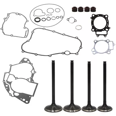 US For Honda CRF250R 2004 2005 2006 2007 Cylinder Gaskets Intake Exhaust Valves • $37.99