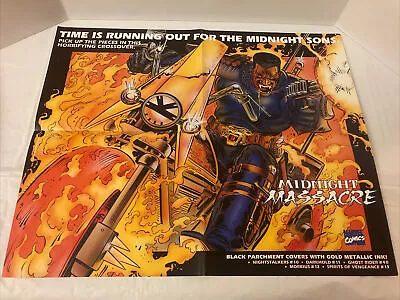 VINTAGE MARVEL MIDNIGHT MASSACRE Promo Poster • $25