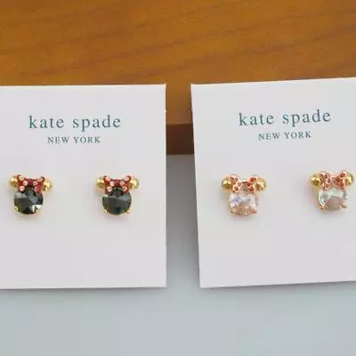 Kate Spade New York Inlaid Zircon Ornament Mickey Mouse Earrings • $19.30