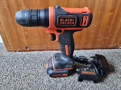 £24.99 • Buy Black And Decker, BDCD12,cordless Drill With One Battery Charger, 10.8v,without
