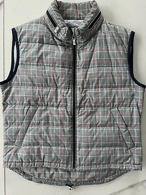 Authentic Moncler Gamme Bleu Men’s Puffer Vest Lightweight Size 2 Italy $900 • $199